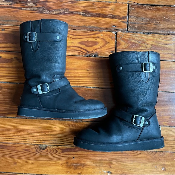 UGG Shoes - UGG Sutter Boots Black Size 10